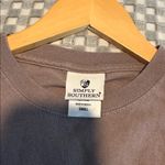 Simply Southern Grayish Purple Long Sleeve Tee Photo 3