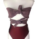 Urban Outfitters Out From Under Shimmer Tie Bodysuit Photo 4