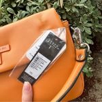 Tahari  Vegan leather orange every day use purse / bag / shoulder bag​ Photo 5