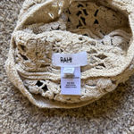 Free People x Rahi Sadie Crochet Bucket Hat NWOT Oatmeal Photo 3