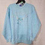 Disney  stitch women's blue size Medium sweatshirt Photo 2