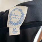 Blue Rain Black Mini Dress Photo 5