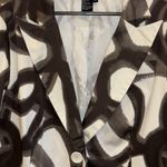 Sandro  BRAND 
CREAM BROWN TAUPY COLORED BLAZER
SIZE XL ONE BUTTON CLOSURE Photo 4