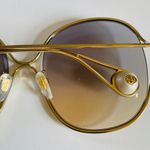 Gucci GG0362S Gold Oversized Square Sunglasses Size 57mm Photo 5
