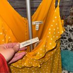 Speechless  Yellow Polka Dot Dress Photo 5