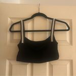 American Apparel NWOT  Black and White Ribbed Sweater Bra Top Size XS Photo 6