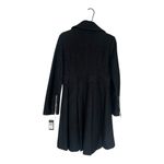 Guess Black Trench Coat with Double-Breasted Style and Wide Lapel Collar Photo 5