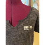 Indian Motorcycle Woman’s Dark Heathered Gray T Photo 2