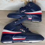 FILA  Boys F-13v Blue Leather/Synth Sneakers Size 4.5 Photo 2