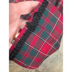 Pendleton  Vintage Red Green Black Plaid 100% Virgin Wool Jacket 14 Blazer Photo 5