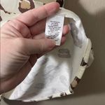 Wonderly  NWT leopard print cream brown rounded hem t shirt top Photo 4