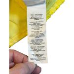 Missguided Yellow Gold Metallic Floral Puff Sleeve Corset Mini Dress US 8 NWOT Photo 12