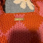 Kopari Pink and Orange Argyle Tote Bag Photo 3