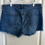 Old Navy  Blue Jean Shorts with Frayed Hem - Boyfriend Photo 2