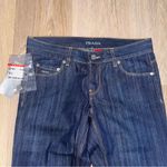 Prada NWT  Dark Wash Denim Straight Leg Jeans - Size 26 Photo 1