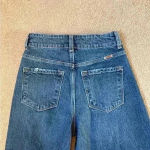 Kancan blue high rise distressed wide leg jeans in size 25 Photo 4