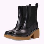 Marc Fisher NEW LTD Lug Sole Boots in Black Size 6M New in Box MSRP $229 Photo 1