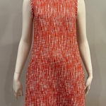 Carven Tweed Sleeveless Dress Red Size 4 Photo 0