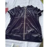 The Limited NWT  velvet size XL short sleeve zip front hoody. Photo 4
