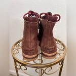 Sorel Sneakchic Alpine Suede Boots Size 9.5 Photo 2