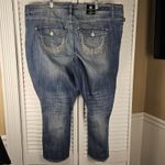 Rock & Republic NWT  Womens Kendall Mid Rise Capri Jeans 24W‎ 24 W Photo 1