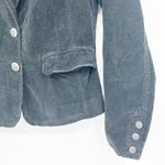 Free People Free‎ People Womens Fall Casual Layer Byron Corduroy Blazer Jacket Size S Black Photo 3