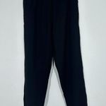 Madewell Black Drapey Track Trousers Women's Size Small Casual Office Stretchy Photo 5
