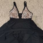 Simmi Womens One Piece Swimsuit Tummy Control Color Block Bathing Suit Photo 2