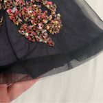 French Connection Black Tulle Skirt Size 8 Sequined Fairy Swingy Ballerina M3 Photo 5