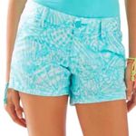 Lilly Pulitzer callahan shorts shorely blue sea cups size 2 Photo 0