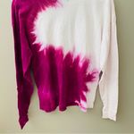 Urban Outfitters Long Sleeve Tie Dye Top Pink/White Sz XS Photo 7