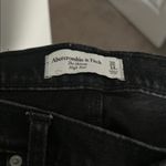 Abercrombie & Fitch Abercrombie High Rise Skinny Black Denim Jeans Photo 4