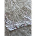 SKIMS Skim Fits Everybody Lace Scoop Bralette Marble Candy Heart Print Size Medium Photo 6
