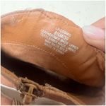 Lucky Brand  Womens Cosmio Western Booties Brown Leather Block Heel size 8.5M Photo 6