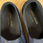 Cole Haan  Grand Crosscourt Perforated Leather Slip On Sneaker Blue Size 8 Photo 8