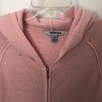 Anchor Blue  Light Pink Plush Soft Full Zip Sweater size L Photo 2