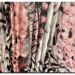 Jennifer Lopez  pink pattern long sleeved blouse Photo 8