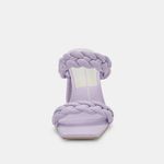 DV by Dolce Vit MOVING SALE Dolce Vita Paily Braided Lilac Purple Leather Block Sandal Heels Photo 3