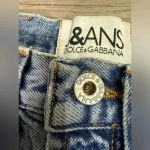 Dolce & Gabbana DOLCE & GABBANA J&ANS Women’s Vintage Ittierre Straight Denim Jeans Size 26 40 Photo 4