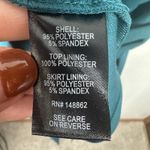 Torrid NEW Maxi Stretch Crepe Vneck Column Dress Size 16 Golf Coast Teal Slit Photo 6