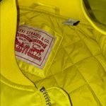 Levi's NWT Relaxed Bomber Jacket Ruched Sleeve Yellow Photo 8