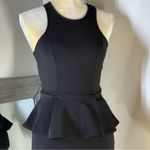 Lush Clothing Lush Black racer back peplum Mini Dress Photo 15