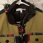 WD•NY 🎪🎪🎪BOGOHO 🎪🎪🎪WD-NY 4 Pocket Plaid/Army Green Zipper Jacket Photo 2