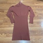 Vivienne Westwood  Brown Fitted Wool Stretch Bodycon Midi Dress “Bea” Size XL Photo 9