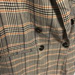 Vila Clothing, preppy plaid, vintage ladies y2k blazer, buttons, size 38 Black Photo 3