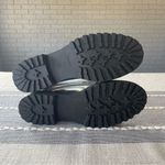 Reformation Agathea Chunky Loafers Silver Mirror Metallic Size 8.5 Photo 6