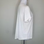 Sincerely Jules  Graphic T Shirt Let's Get Tropical Cream Sz Medium Photo 3