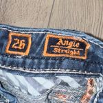 Rock Revival  Women's Angie straight leg Dark Blue Straight Leg Jeans Photo 6