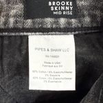 Veronica Beard  Brooke Skinny Jeans‎ Mid Rise Black Gray Wash Size 26 Photo 6