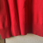 White Stag FINAL MARKDOWN  Red Knit Sweater Cotton Blend large Photo 8